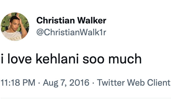 Christian Walker old tweet about Kehlani surfaces after he called her a "mediocre singer" in viral Starbucks video