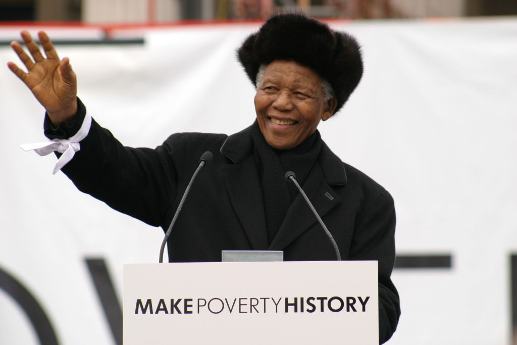 Make Poverty History with Nelson Mandela