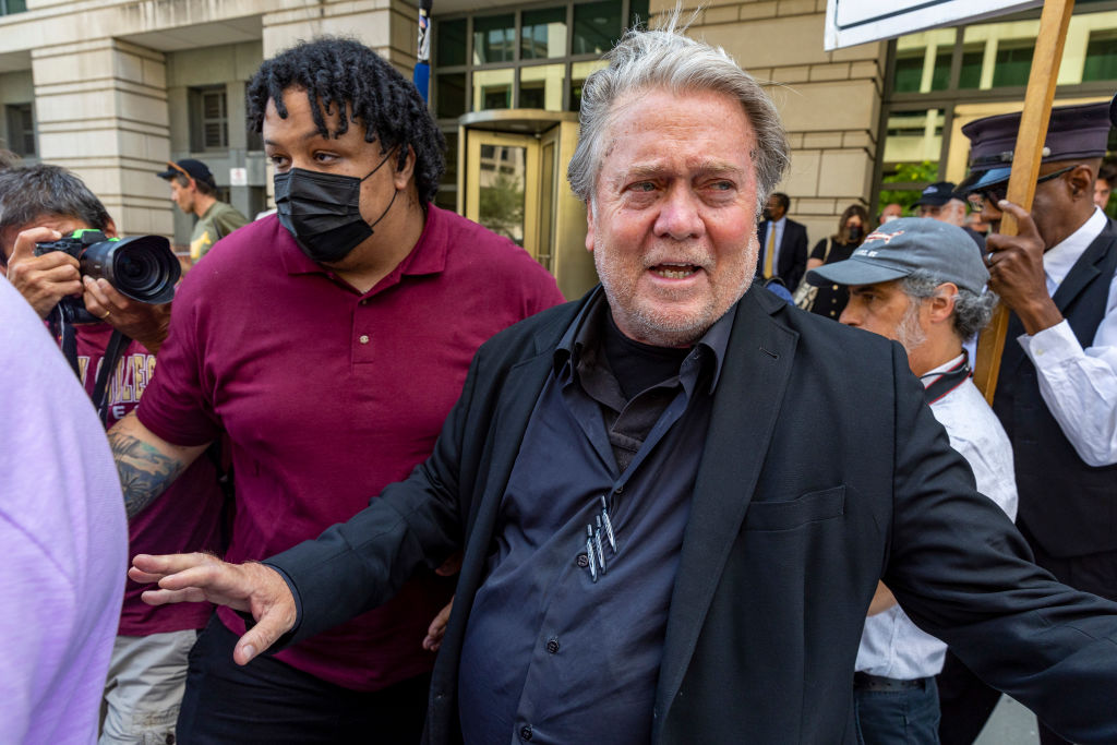 Stephen Bannon Found Guilty Of Contempt Of Congress Trail