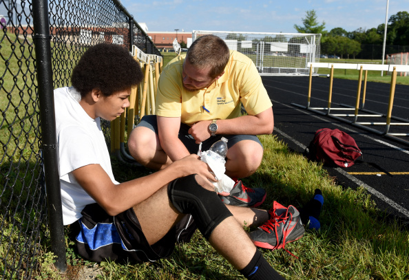 Regulations and enforcement of heat acclimation rules for summer high school sports practices -- primarily football