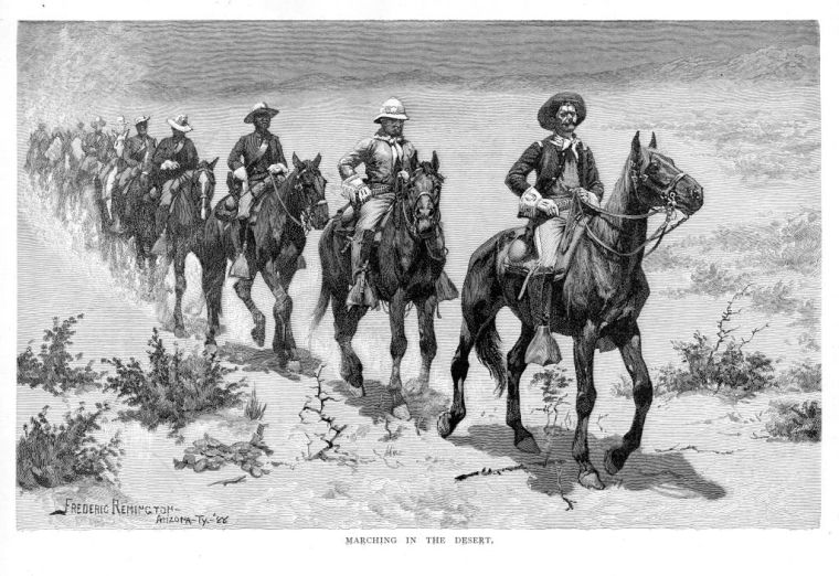 Marching In The Desert