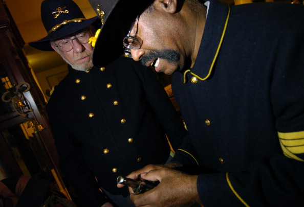 ADAMS COUNTY, CO, Jan. 3, 2007- John Bell formed a group in Adams County called the Buffalo Soldiers of the American West, Inc., that performs living history demonstrations of the Black Cavalry regiment. The group just received a grant from Adams Coun