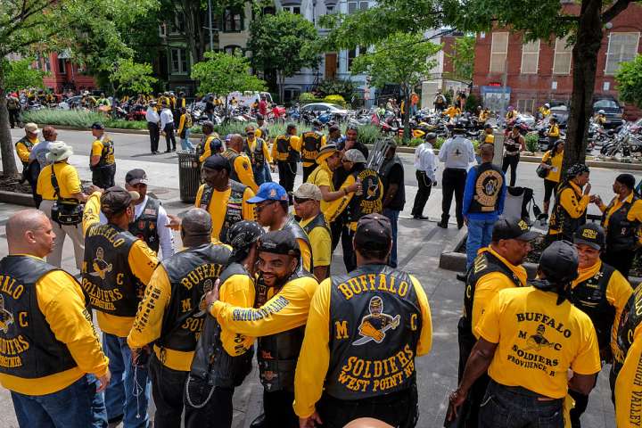 The Buffalo Soldiers Commemorate Fallen African American Civil War Veterans