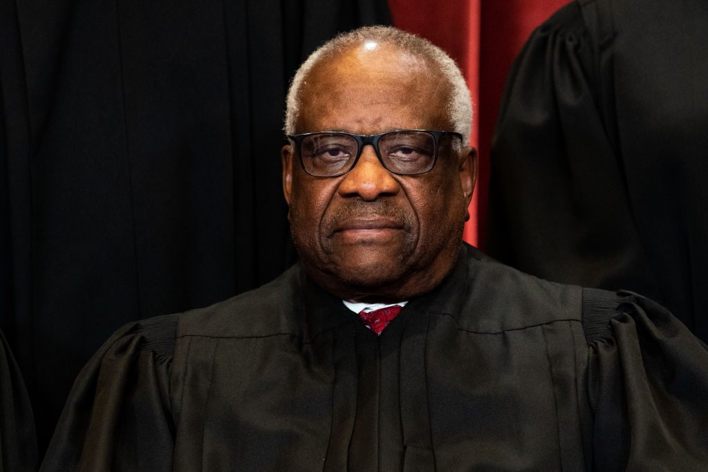 Supreme Court Justices Pose For Formal Group Photo