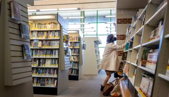 Librarian fights to keep books on shelves