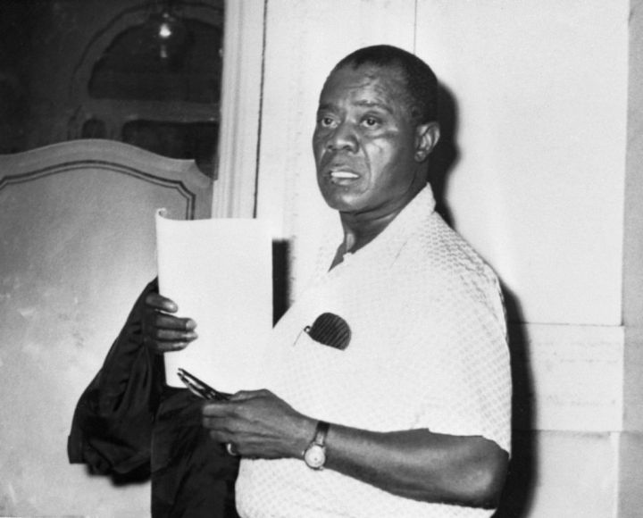 Louis Armstrong at the Grand Hotel