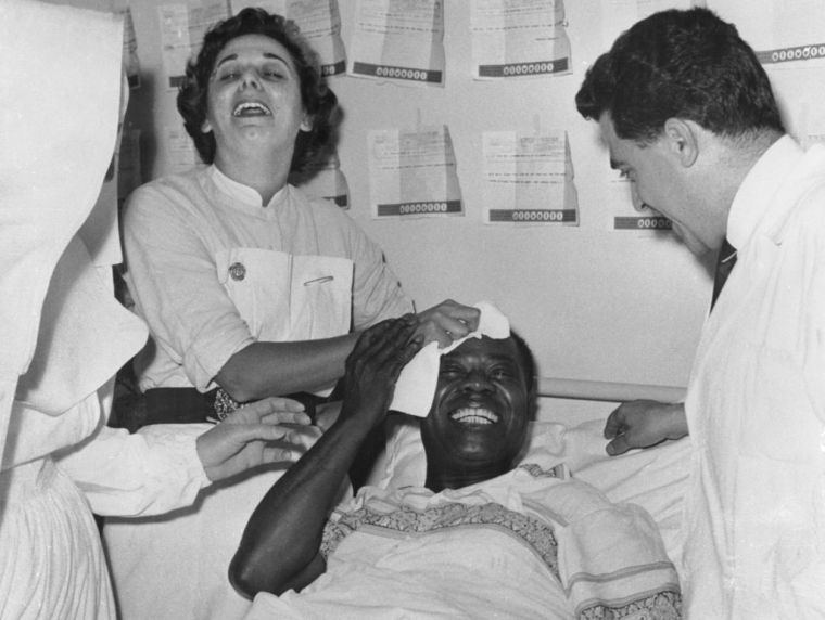 Louis Armstrong on the Mend