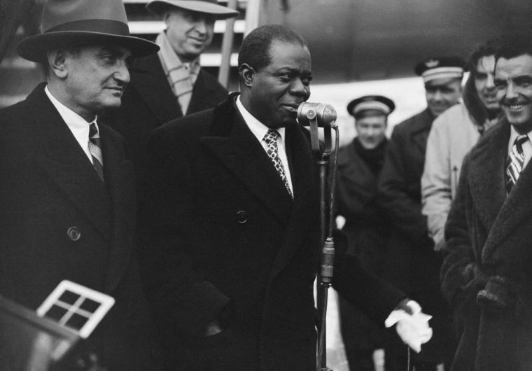 Louis Armstrong In Paris