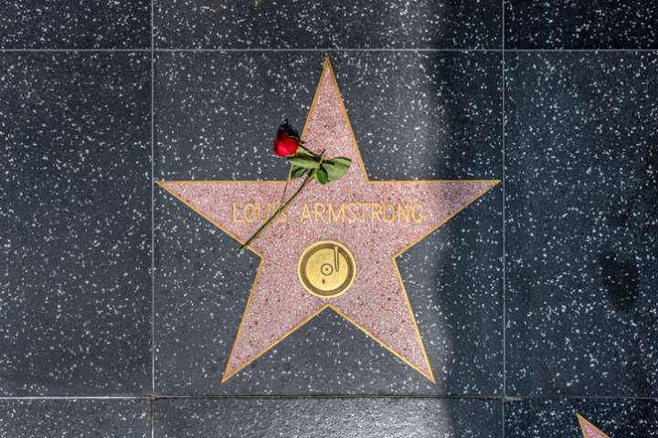 Louis Armstrong's Star, Hollywood Walk of Fame