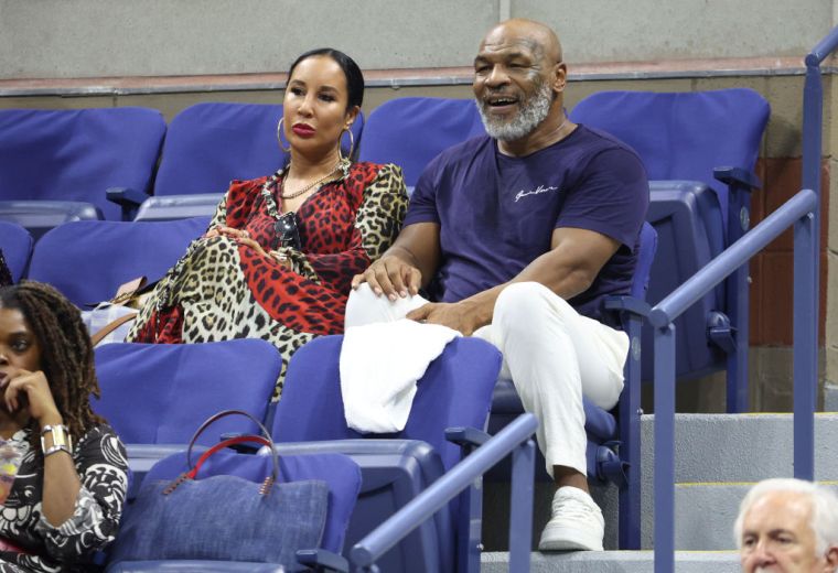Mike Tyson and wife