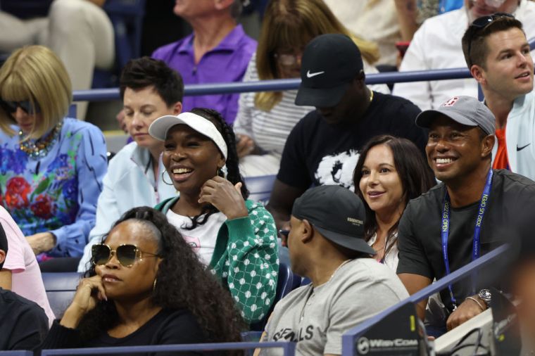 Venus Williams and Tiger Woods