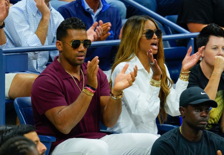 Russell Westbrook and Ciara