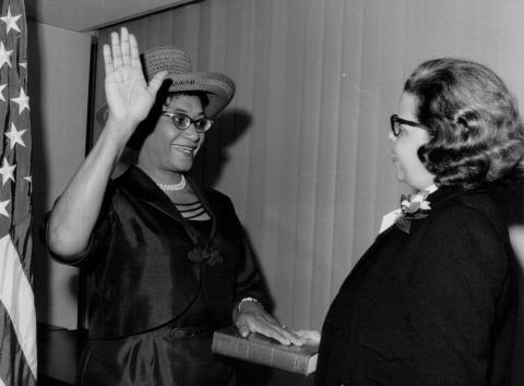 First Woman For Commission On Civil Rights