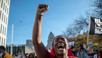 Detroit Activists March To Fight Trump From Stealing The Election