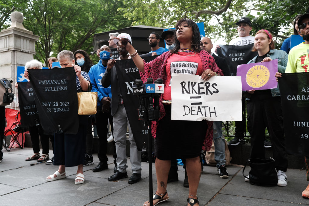 Family Members Of People Killed In NYC Jails Call On Mayor Adams To Improve Prison Conditions