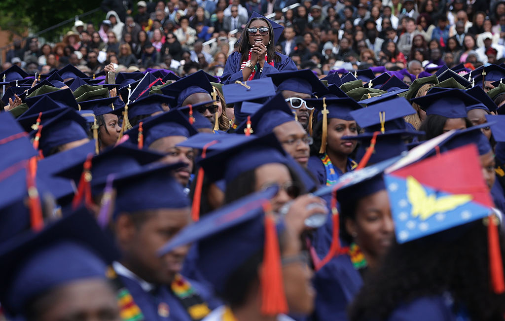 President Obama Delivers Commencement Address At Howard University