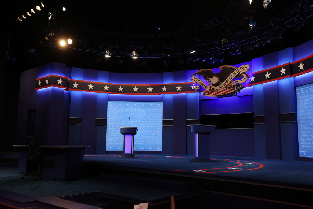 Donald Trump And Joe Biden Participate In Final Debate Before Presidential Election