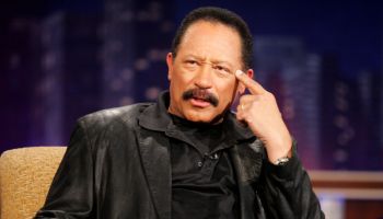 Judge Joe Brown on the "Jimmy Kimmel Live" show on ABC - Photo by Jesse Grant/WireImage.com/ABC at the El Capitan Entertainment Center in Hollywood, California (Photo by Jesse Grant/WireImage)