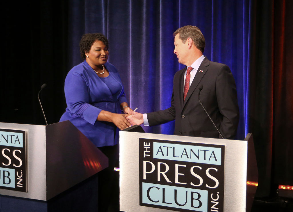 Georgia gubernatorial candidates (L-R) Clash in First Debate