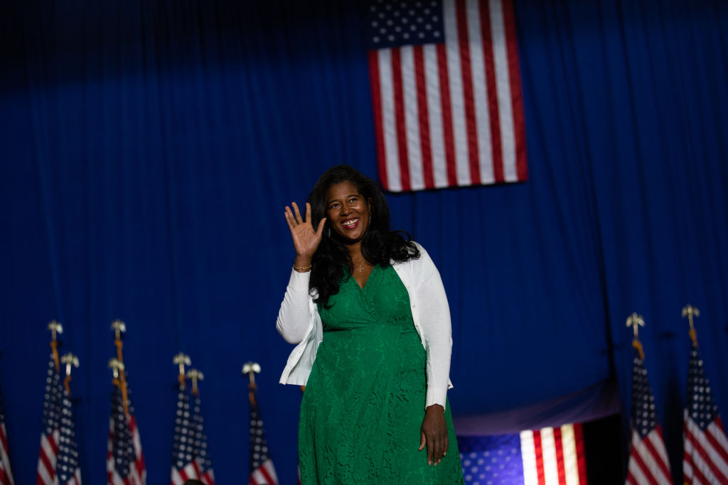 Former President Trump Holds Rally In Warren, Michigan