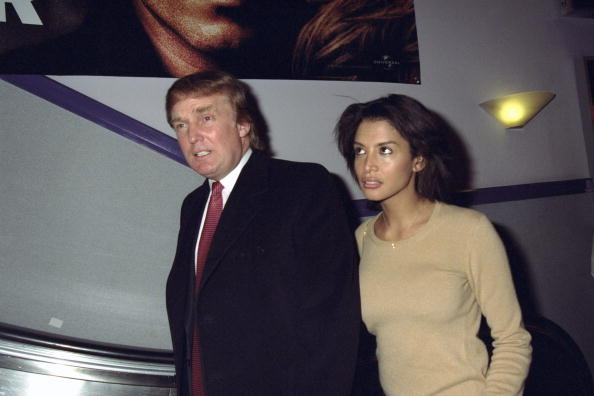 Donald Trump and Kara Young attending screening of the movie