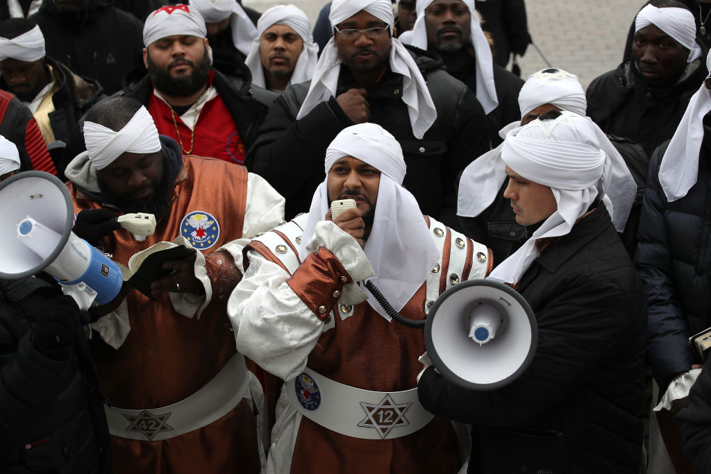 Black Hebrew Israelites Protest Outside U.S. Capitol