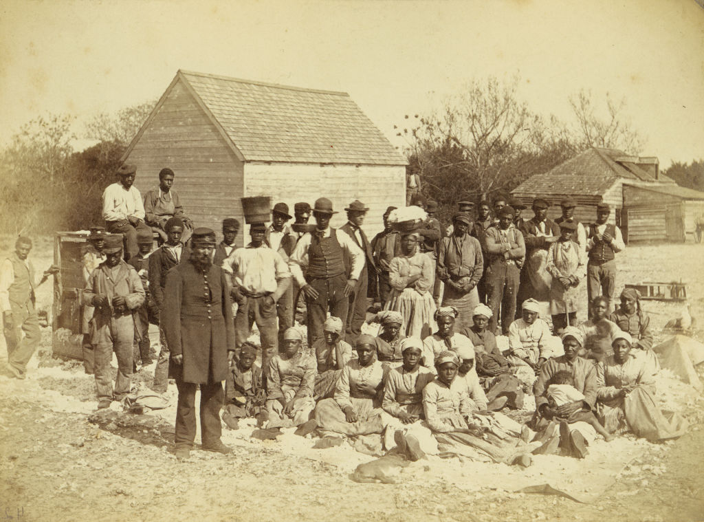 General Thomas Drayton's Plantation Black soldiers 