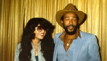 Marvin Gaye With His Wife