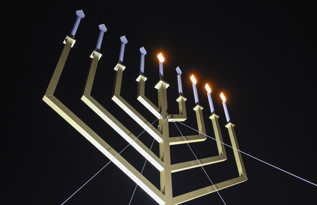 The National Menorah in DC