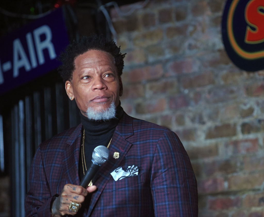 D.L. Hughley Performs At The Stress Factory Comedy Club