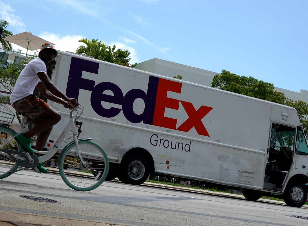 Shares Of FedEx Fall 20 Percent As Shipping Giant Reports Drop In Shipping Volumes