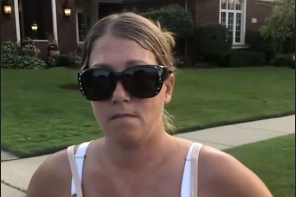 Karen video of white woman making Black children cry because they were watering a neighbor's plants