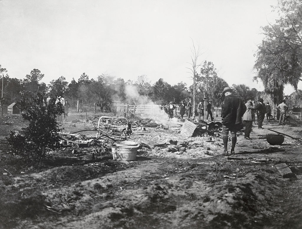 View of Damage After Race Riots
