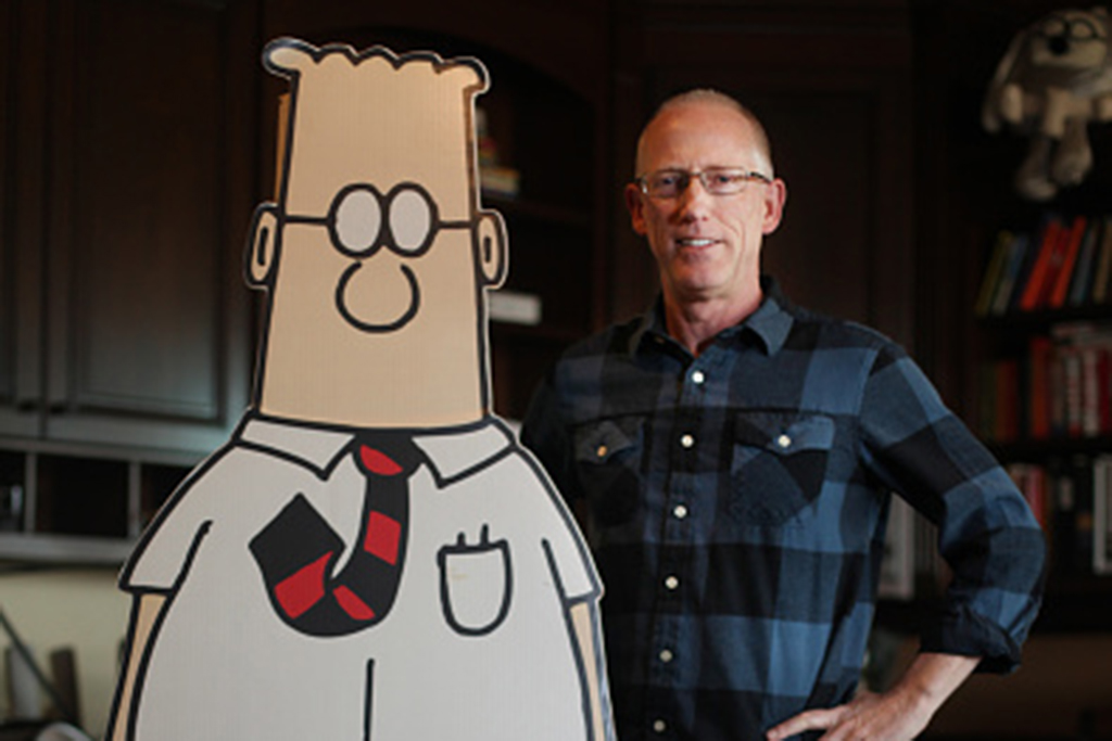 "Dilbert" cartoonist Scott Adams