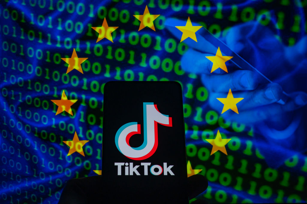 TikTok - European Commission Ban Illustration