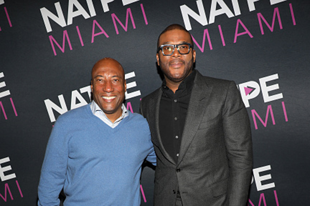 Byron Allen and Tyler Perry