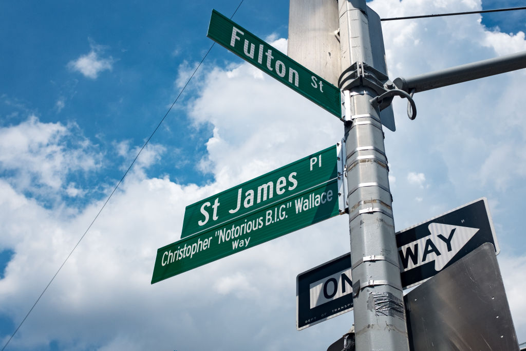 Notorious B.I.G. Street Sign