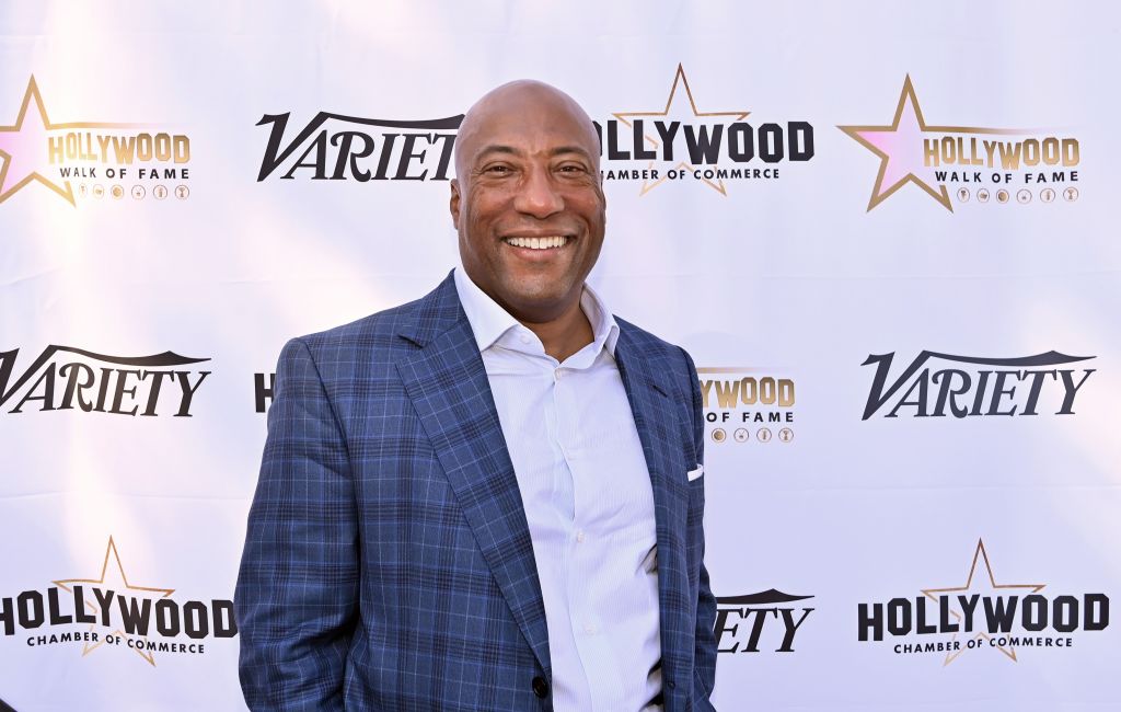 Byron Allen, Founder, Chairman & CEO ALLEN MEDIA GROUP receives star on the Hollywood Walk of Fame