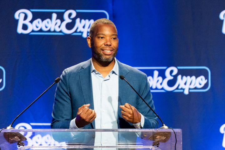 Ta-Nehisi Coates speaking at BookExpo in New York City...
