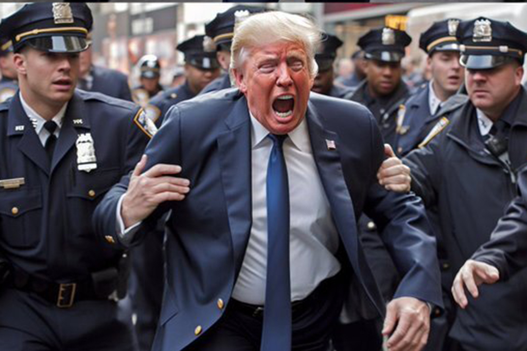 Donald Trump Arrested Photos: Deepfake AI Pictures Go Viral Donald Trump Arrested Photos: Deepfake AI Pictures Go Viral