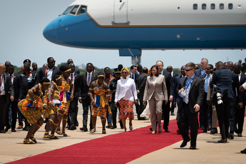 US Vice President Kamala Harris Visits Ghana