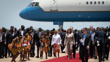 US Vice President Kamala Harris Visits Ghana