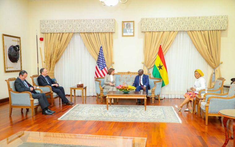 Meeting with Ghanian Vice President Mahamudu Bawumia