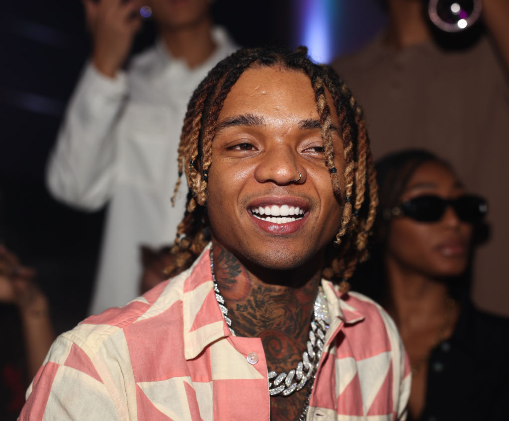 As soon as Swae Lee opened the door, the host walked right in, asking Lee if he would vote for Trump in 2024.