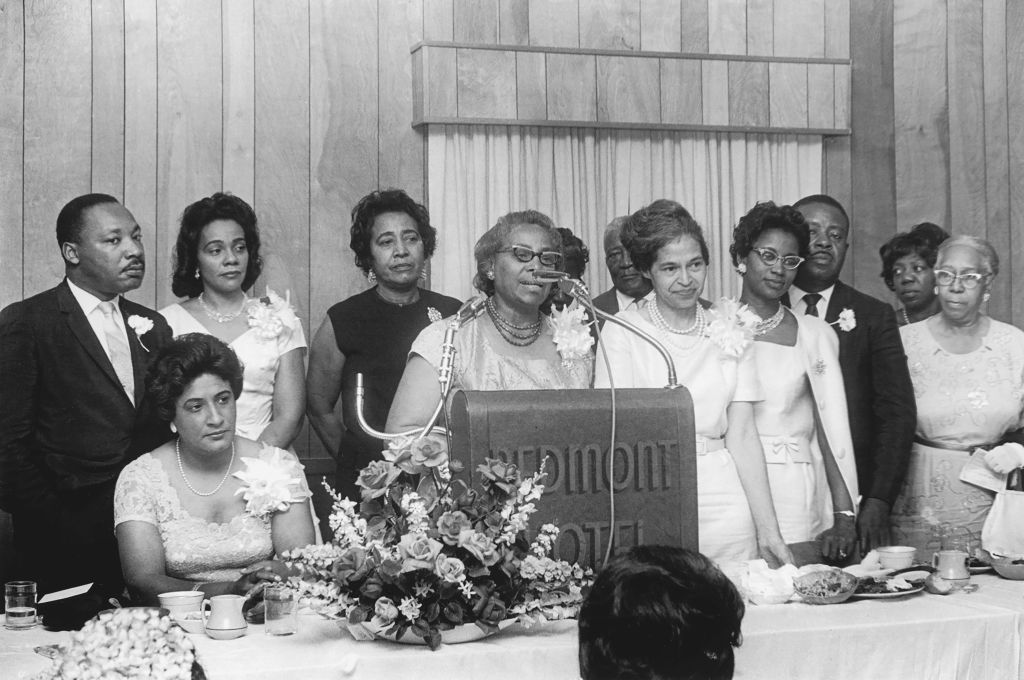 Septima Poinsette Clark Speaks At An SCLC Banquet