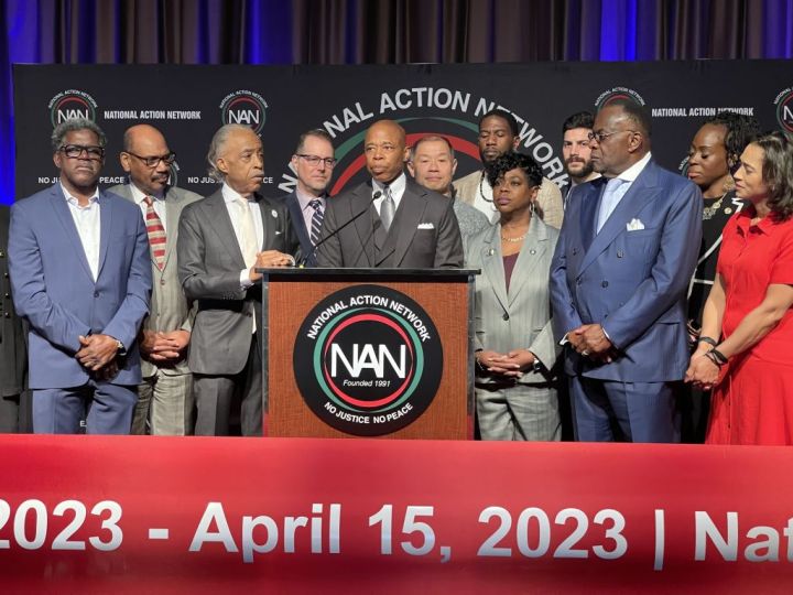 Black community leaders in the US discuss problems in the country caused by racism