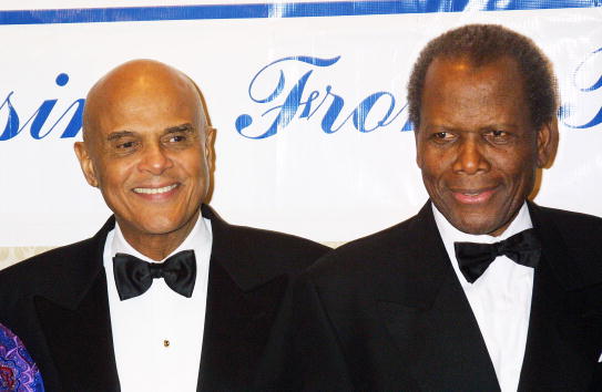 Harry Belafonte and Sidney Poitier