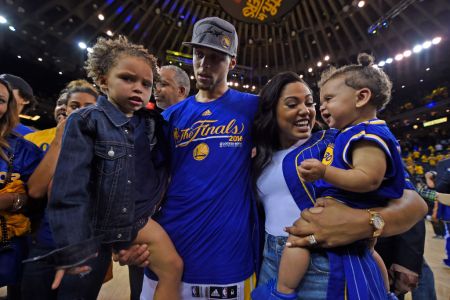 Riley and Ryan attend Game 7 against The Oklahoma City Thunder