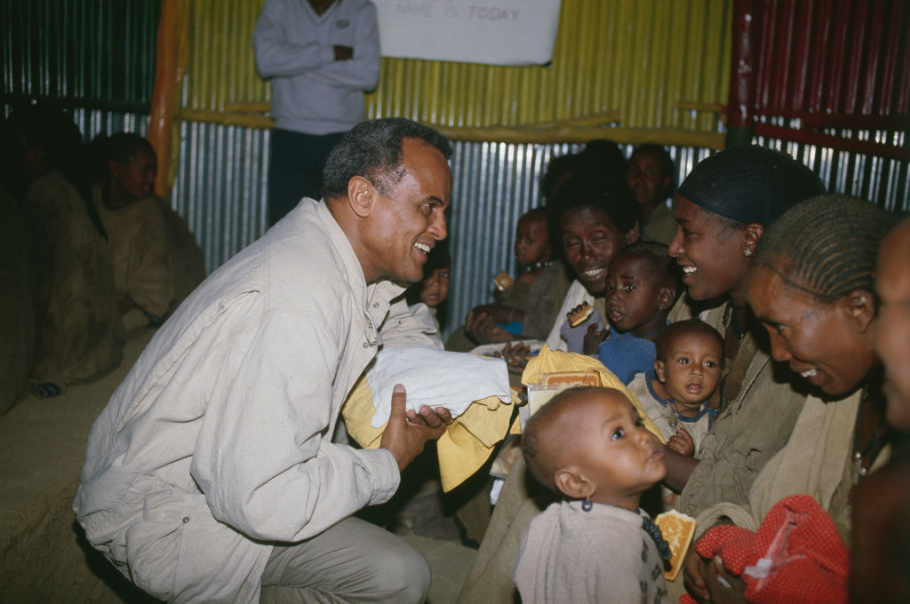 Harry Belafonte en Ethiopie