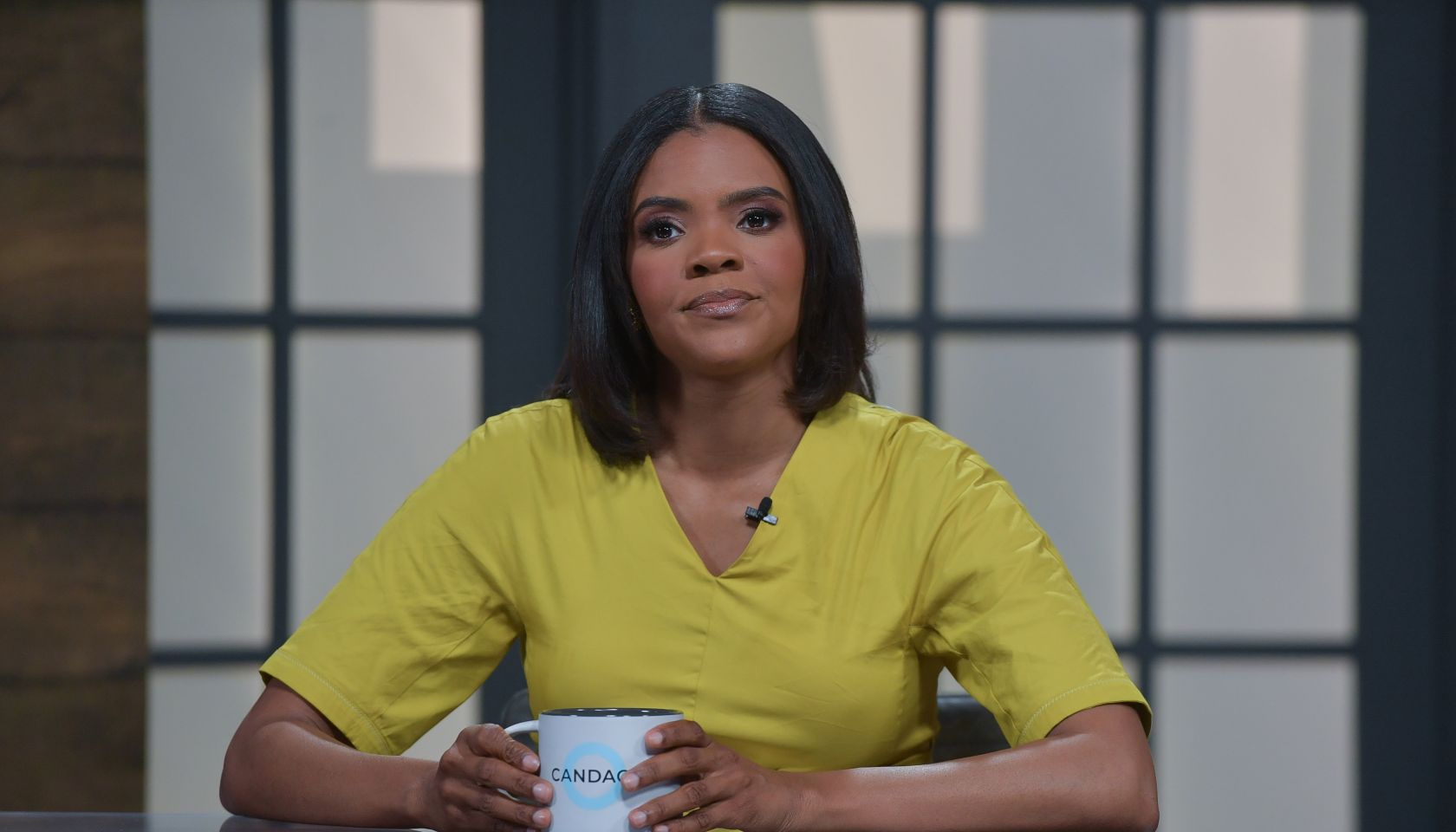 Candace Owens is seen on set of "Candace"
